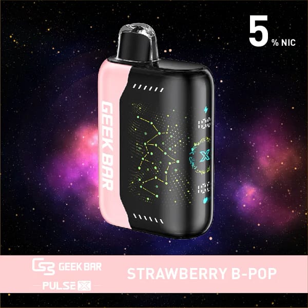 Strawberry B-Pop Geek Bar Pulse X (Standard Version)
