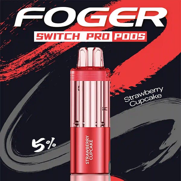 Strawberry Cupcake Foger Foger Switch Pro Pod