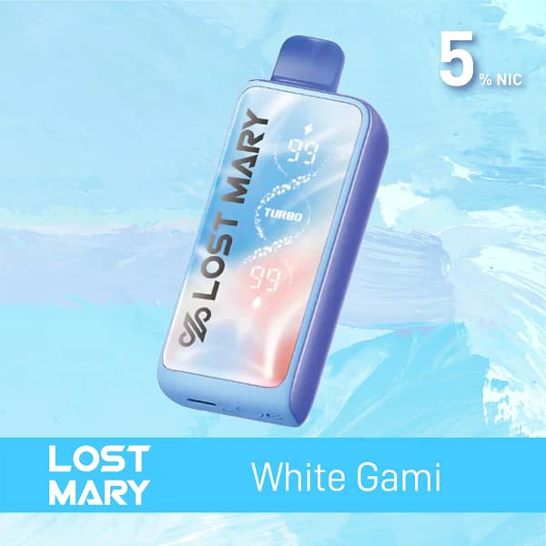 White Gami Lost Mary MT35K Turbo
