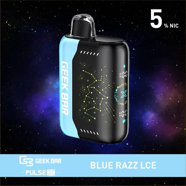 Blue Razz lce Geek Bar Pulse X (Standard Version)